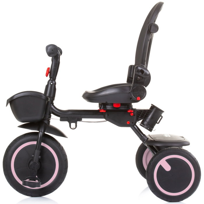 Tricicleta pliabila Chipolino Quick Fold cu sezut reversibil rose water [7]