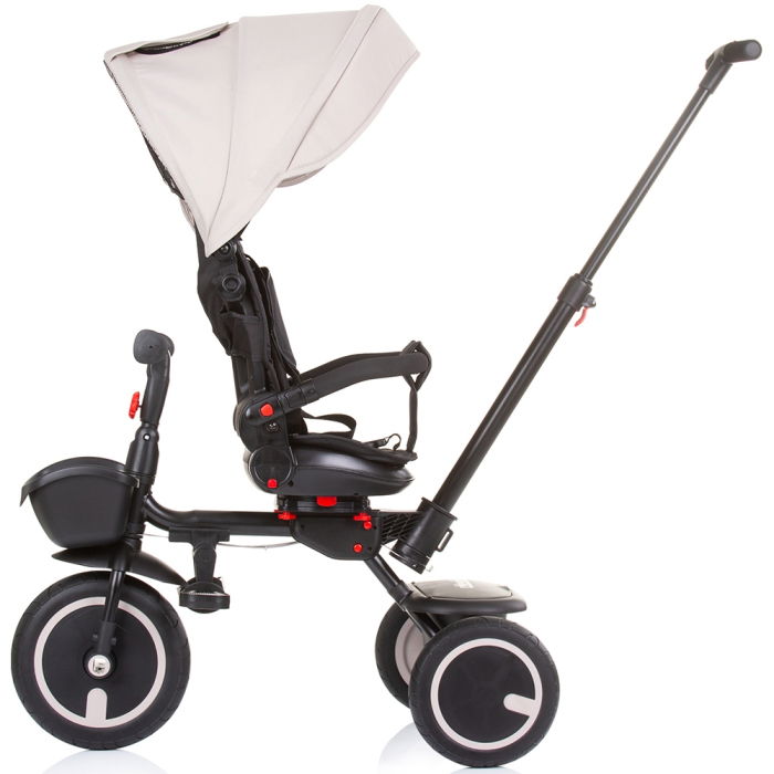 Tricicleta pliabila Chipolino Quick Fold cu sezut reversibil sand [4]