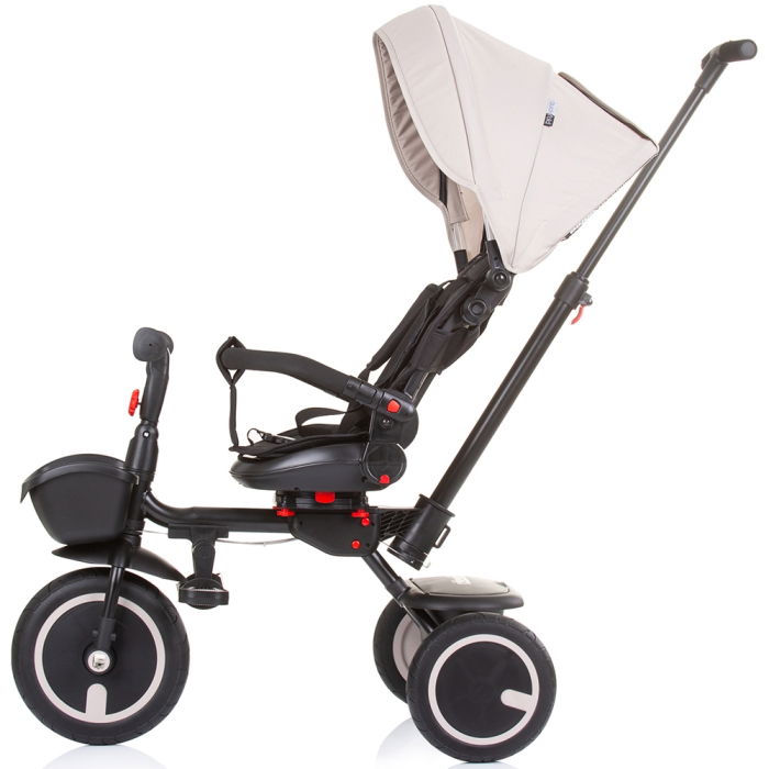 Tricicleta pliabila Chipolino Quick Fold cu sezut reversibil sand [3]