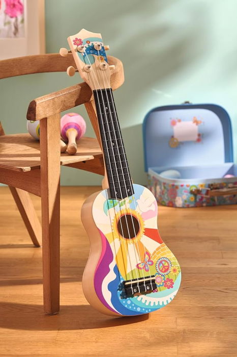 Ukulele Copii Flower Power – primul instrument muzical pentru copii [2]