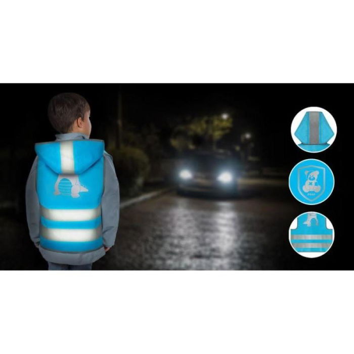 Vestă de siguranță MyBuddyGuard "Dinozaur" albastru REER 53012 [2]