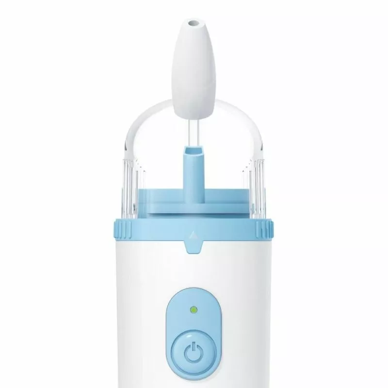 Produse îngrijire copii - Aspirator nazal electric, pentru bebelusi, 2 viteze, portabil, 0+ luni, HUBDIC