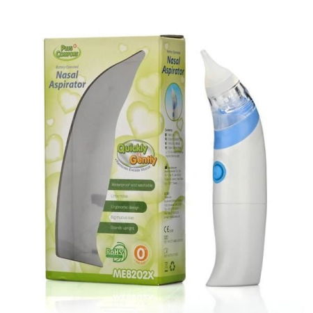 Aspirator nazal electric pentru bebelusi, silentios, portabil, lavabil, 0+ luni, PlusComfort ME8202X [2]