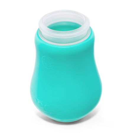 Ingrijire/Aspiratoare nazale electrice si manuale - Aspirator nazal pentru bebelusi Soft&Clean, cu pompita, 0+ luni, Reer 79112