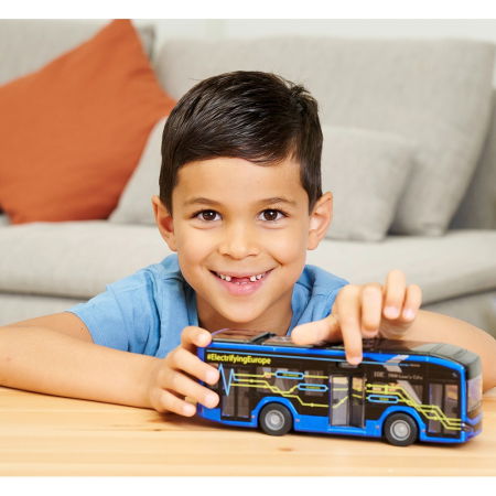 Autobuz Majorette MAN Lion's City 10 E 22,5 cm cu lumini si sunete [5]