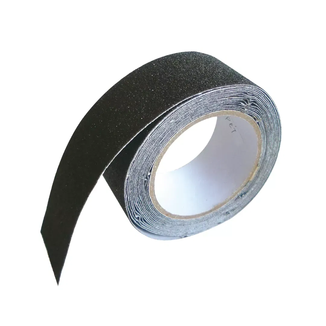 Produse - Banda antiderapare, din granule abrazive, autoadeziva, 5m, neagra