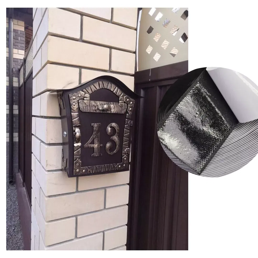 Banda dublu adeziva, din adeziv acrilic, pentru uz exterior, 2m, neagra [5]