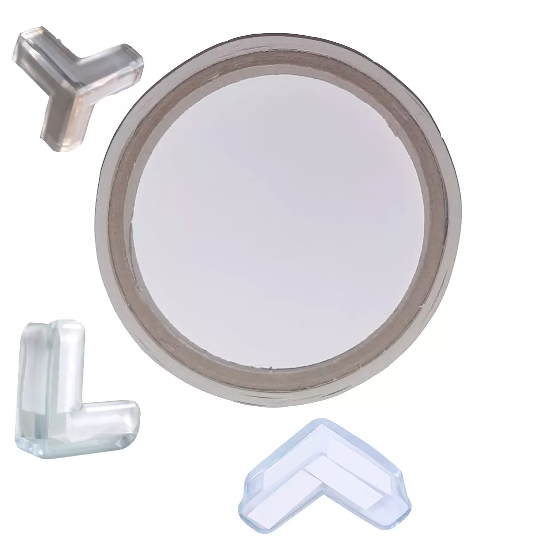 Banda dublu adeziva, din adeziv acrilic, pentru uz interior, 10mm*5m, transparenta [2]