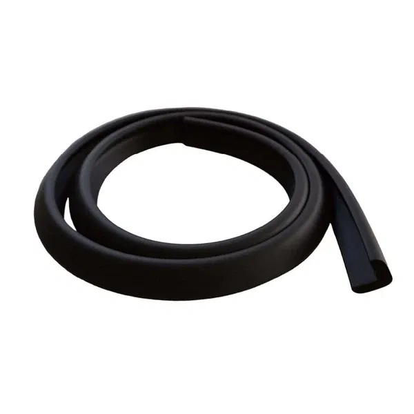 Banda protectie mobilier, din spuma de cauciuc, negru, 2m