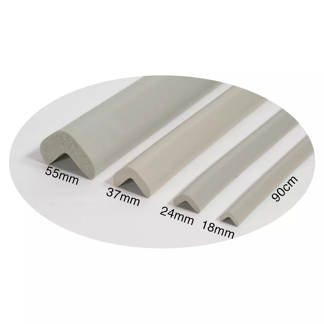 Banda protectie muchii mobilier gri deschis [5]