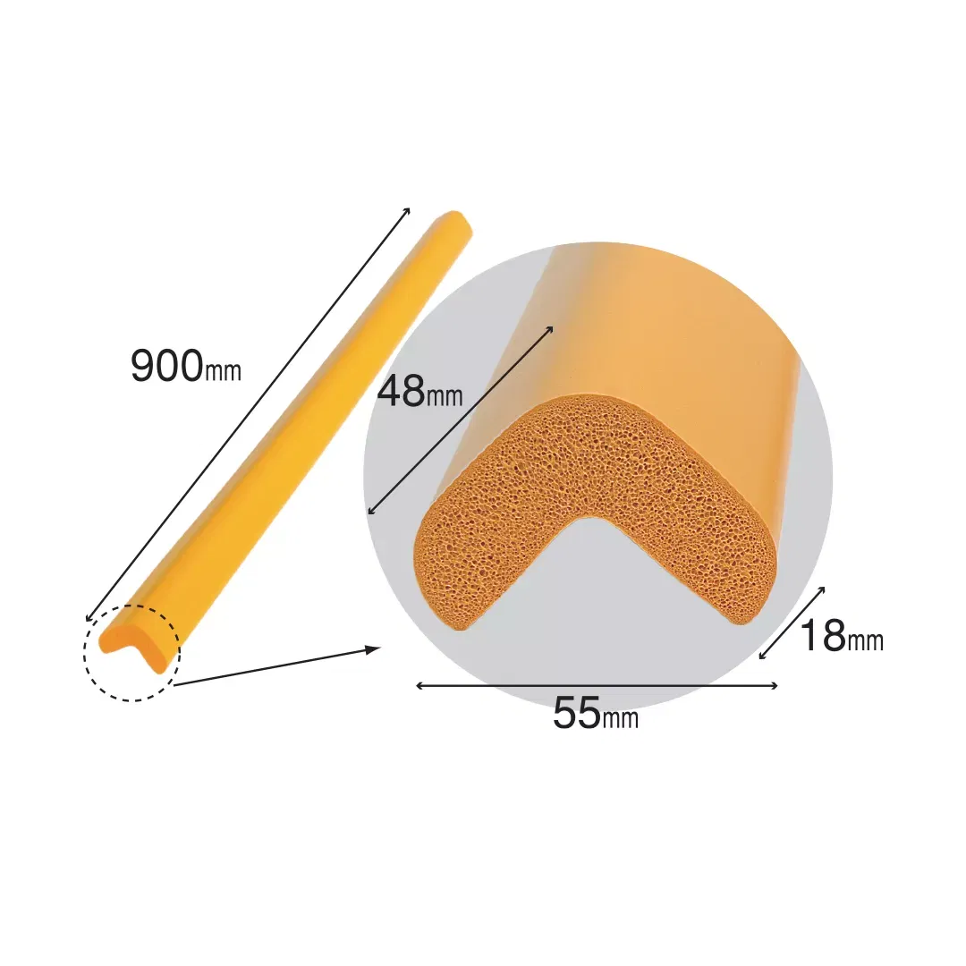 Banda protectie muchii, din spuma de cauciuc, (h) 3cm, 90cm, uz industrial, 3+1 Gratuit [1]