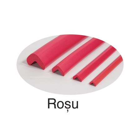 Bandă Protecție Muchii din Spumă pentru Uz Industrial - Roșu, 90cm | Car Boy Safety [4]
