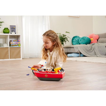 Barca Simba Fireman Sam Titan Fireboat 32 cm cu figurina si accesorii [12]