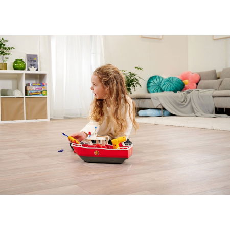 Barca Simba Fireman Sam Titan Fireboat 32 cm cu figurina si accesorii [13]