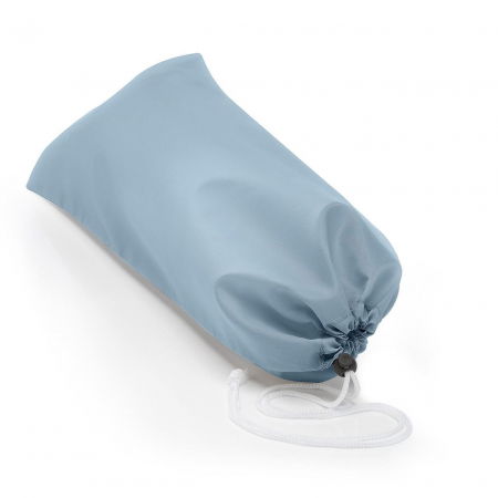 Bariera protectie pat copii, 100 cm, albastru-gri, REER [6]