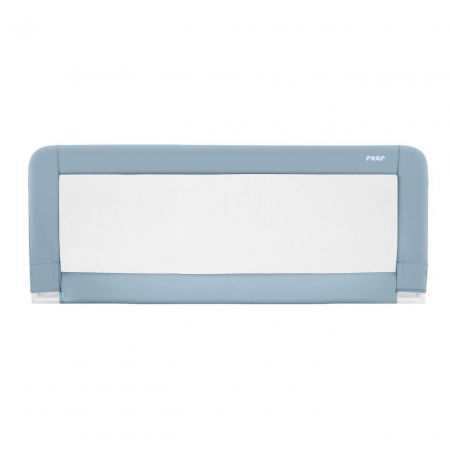 Barieră protecție pat - Bariera protectie pat copii, 100 cm, albastru-gri, REER