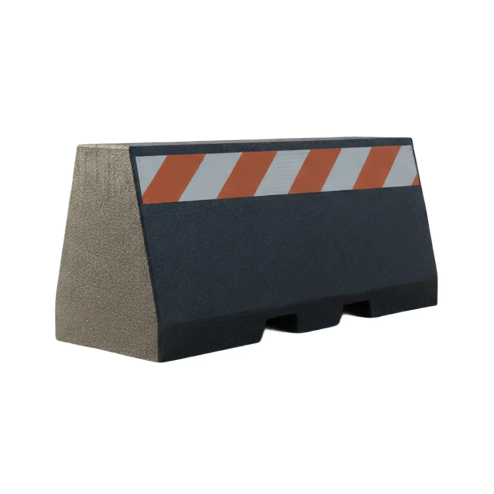 Protecție parcare - Barieră rutieră cu semnalistică 180 cm – separator trafic reflectorizant