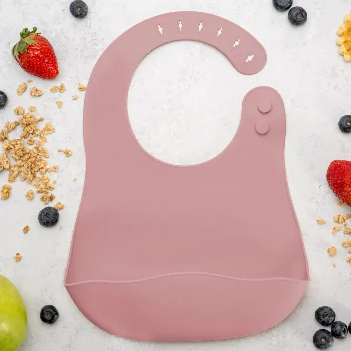 Baveta din silicon, AppeKids - Roz [1]