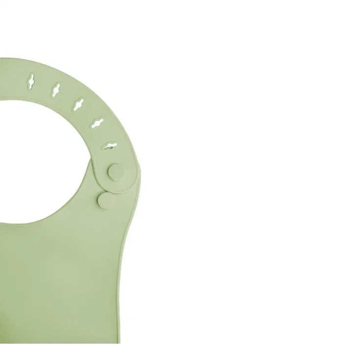 Baveta din silicon, AppeKids - Verde [4]