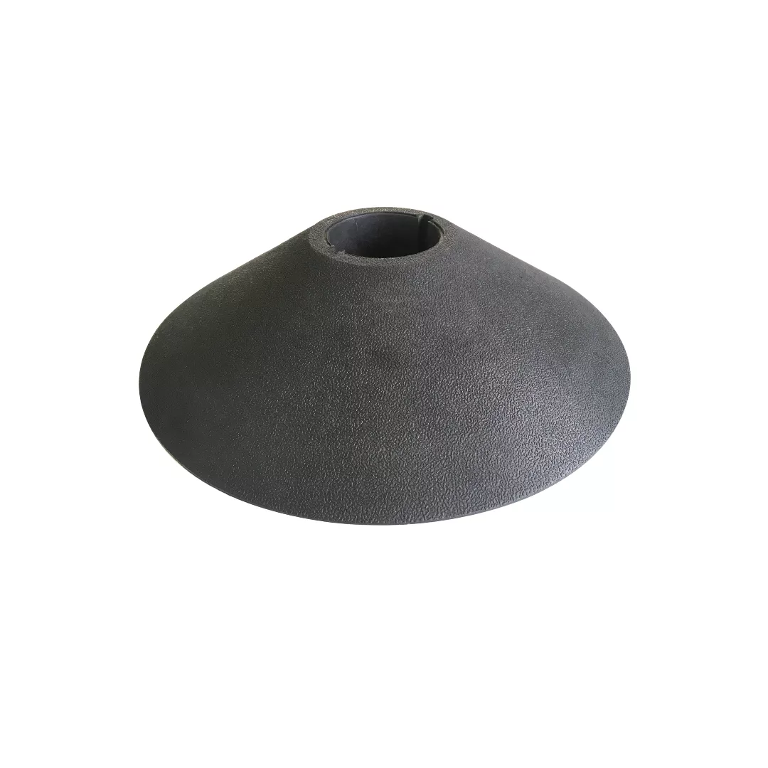 Stâlpi delimitare acces - Baza din cauciuc pentru stalpi delimitare, 300mm, neagra