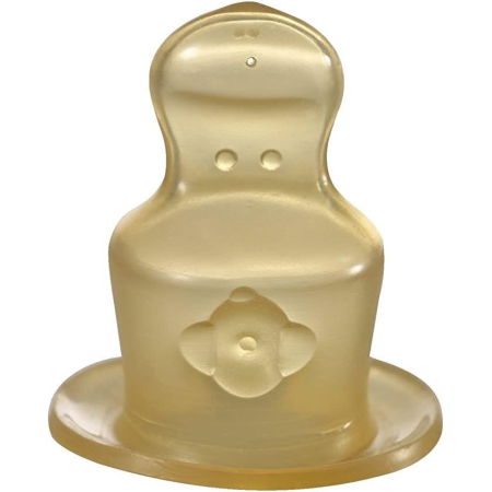 Biberon Family PP cu tetina anti-colici din latex natural, 250 ml, de la 6 luni, debit mediu (M), nip 35007 [1]