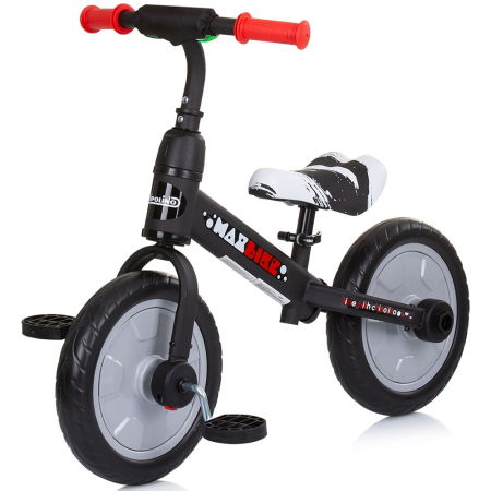 Jocuri și Jucării - Bicicleta 2 in 1 Chipolino Max Bike grey