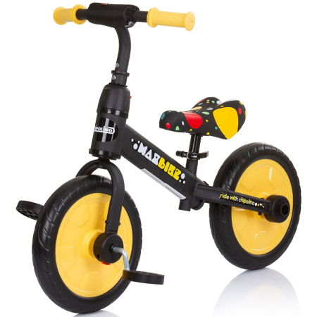 Jocuri și Jucării - Bicicleta 2 in 1 Chipolino Max Bike yellow