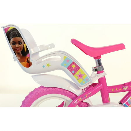 Bicicleta Barbie, pentru fetite, 3-5 ani [3]