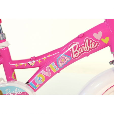 Bicicleta Barbie, pentru fetite, 3-5 ani [5]