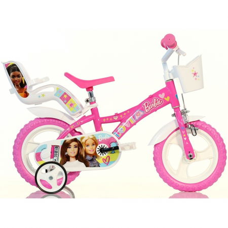 Bicicleta Barbie, pentru fetite, 3-5 ani [1]