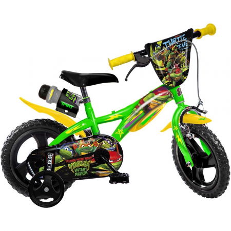 Bicicleta cu roti ajutatoare pentru baieti