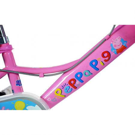 Bicicleta copii 3-5 ani , Dino Bikes 12" Peppa Pig [3]