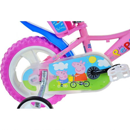 Bicicleta copii 3-5 ani , Dino Bikes 12" Peppa Pig [1]
