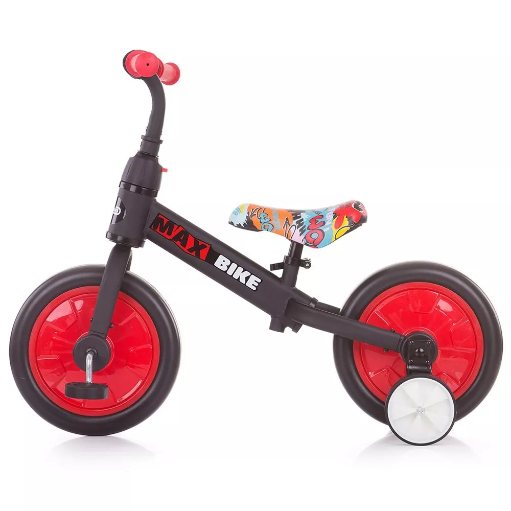 Bicicleta copii 3 ani, cu roti ajutatoare, Chipolino Max [3]