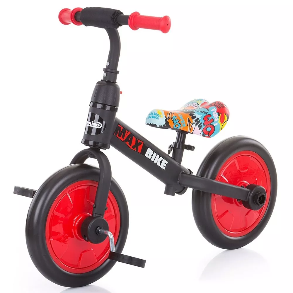 Bicicleta copii 3 ani, cu roti ajutatoare, Chipolino Max [4]