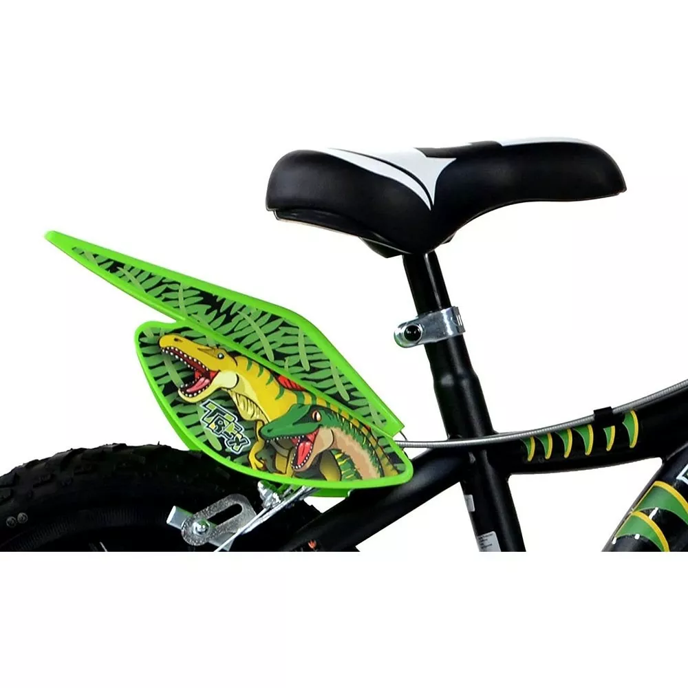 Bicicleta copii 4-7 ani, cu roti ajutatoare, pentru baieti, Dino Bikes [2]
