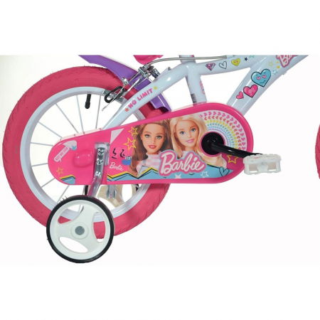 Bicicleta copii 4-7 ani,  Dino Bikes 14" Barbie [4]