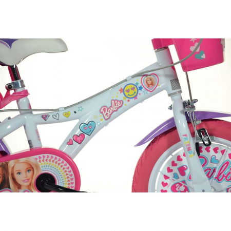 Bicicleta copii 4-7 ani,  Dino Bikes 14" Barbie [1]