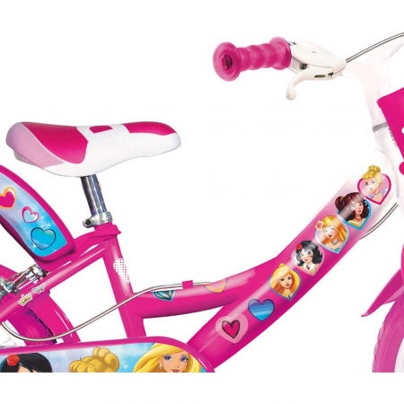 Bicicleta copii 6-8 ani,  Dino Bikes 16" Princess [1]