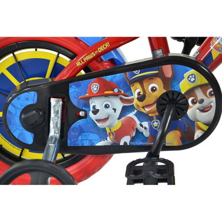 Bicicleta copii 4-7 ani, Dino Bikes 14", model Paw Patrol [3]