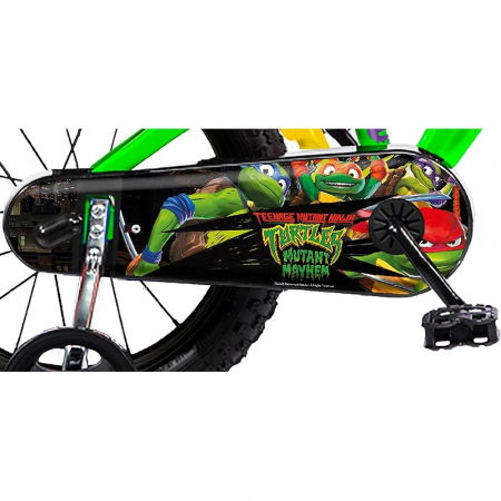 Bicicleta copii 6-8 ani, Dino Bikes 16" Testoasele Ninja [4]