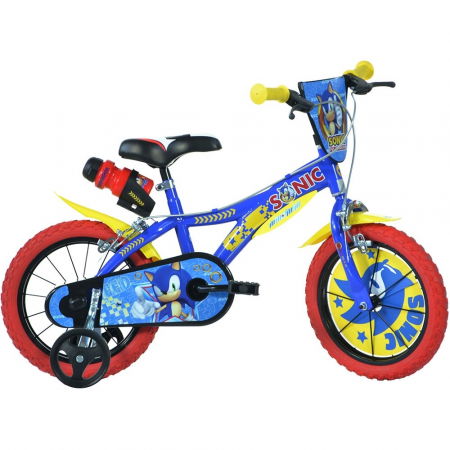 Jocuri și Jucării - Bicicleta copii 6-8 ani, Dino Bikes 16" Sonic