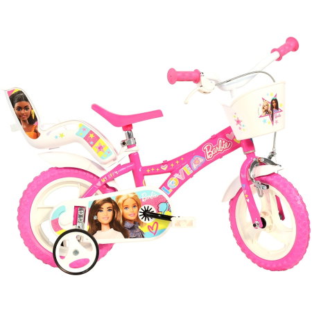 Jocuri și Jucării - Bicicleta copii Dino Bikes 12" Barbie