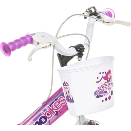 Bicicleta copii Dino Bikes 12" Fairy roz [2]
