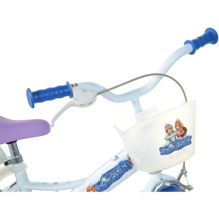 Jocuri și Jucării - Bicicleta copii Dino Bikes 12" Snow Queen