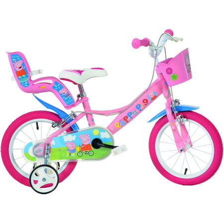 Biciclete copii - Bicicleta copii Dino Bikes 14" Peppa Pig