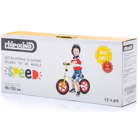 Bicicleta fara pedale Chipolino Speed multicolor [2]