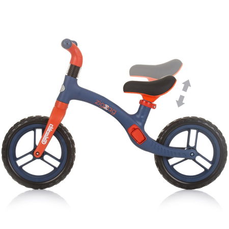 Bicicleta fara pedale Chipolino Zig Zag blue red [1]