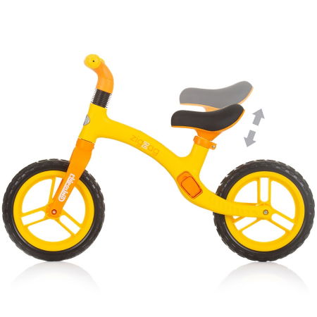 Bicicleta fara pedale Chipolino Zig Zag orange yellow [1]