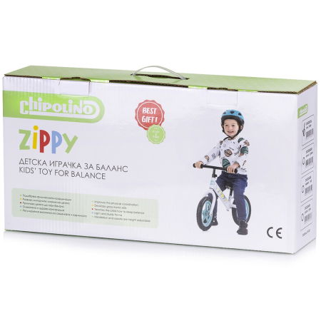 Bicicleta fara pedale Chipolino Zippy blue [2]